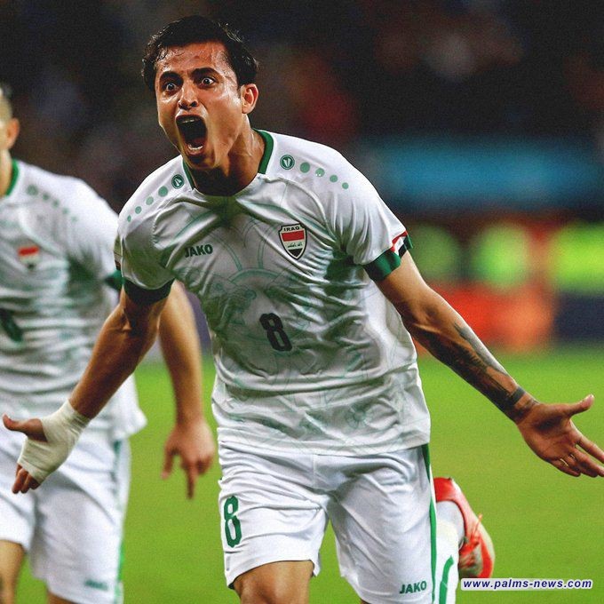 ابراهيم بايش: سنرفع اسم العراق عالياً في كأس العالم.